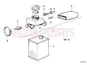 Brake master cylinder, front - BMW Motorrad R 100 RT 1978