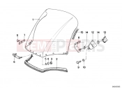BMW Motorrad BMW CLASSIC 1982 R-Models 2V R 80 RT Windshield