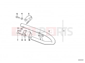 BMW Motorrad BMW CLASSIC 1982 R-Models 2V R 80 RT Safety bar