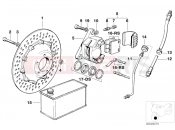 Front wheel brake - BMW Motorrad R 80 ST 1982