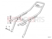 Rear frame - BMW Motorrad R 80 ST 1982