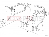 Set case holder - BMW Motorrad R 80 ST 1982