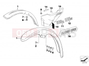 Mudguard front - BMW Motorrad R 80 ST 1982