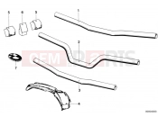 BMW Motorrad BMW CLASSIC 1982 R-Models 2V R 100 RS Handlebar