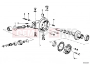 BMW Motorrad BMW CLASSIC 1982 R-Models 2V R 100 RT Differential-spacer ring