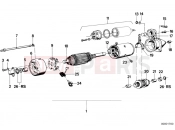 BMW Motorrad BMW CLASSIC 1982 R-Models 2V R 100 TIC Starter single parts