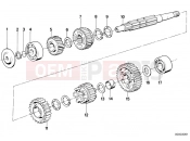 BMW Motorrad BMW CLASSIC 1982 R-Models 2V R 100 TIC Output shaft