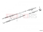BMW Motorrad BMW CLASSIC 1982 R-Models 2V R 100 TIC Clutch cable