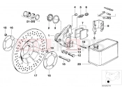 BMW Motorrad BMW CLASSIC 1982 R-Boxer R65 Front wheel brake
