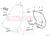 BMW Motorrad BMW CLASSIC 1982 R-Boxer R65 Windshield