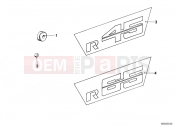 BMW Motorrad BMW CLASSIC 1982 R-Boxer R65LS Battery cover-sticker