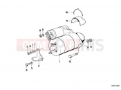 BMW Motorrad BMW CLASSIC 1983 R-Boxer R65 Starter mounting hardware
