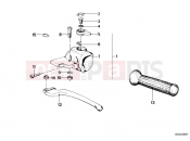 BMW Motorrad BMW CLASSIC 1983 R-Boxer R65 Handle unit left