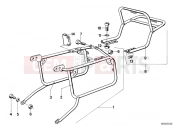 BMW Motorrad BMW CLASSIC 1983 R-Boxer R65 Set case holder