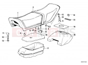 BMW Motorrad BMW CLASSIC 1983 R-Boxer R65 Bench seat