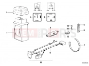 BMW Motorrad BMW CLASSIC 1983 R-Boxer R65 Installing set hazard warning
