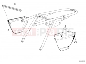 Battery cover - BMW Motorrad R 100 CS 1981