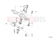 BMW Motorrad BMW CLASSIC 1981 R-Models 2V R 100 RT Upper fork cross brace