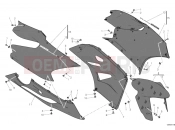 DUCATI 2014 Superbike 1199 Panigale S ABS FAIRING » PLASTICS