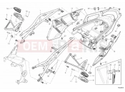 DUCATI 2014 Multistrada 1200 S Touring REAR FRAME COMP. » FRAME