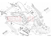 DUCATI 2014 Monster 696 ABS 032 - SWING ARM (1) » SWING ARM