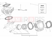 DUCATI Monster 795 ABS CYLINDER - PISTON » ENGINE CASE