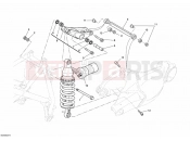 DUCATI 2014 Superbike 848 REAR SHOCK ABSORBER » SWING ARM