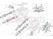 DUCATI 2014 HYPERMOTARD SP CYLINDER HEAD : TIMING SYSTEM » ENGINE CASE