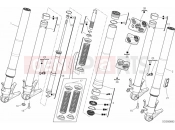 DUCATI 2013 Superbike 1199 Panigale ABS 21A - FRONT FORK (2) » FRONT SUSPENSION