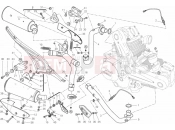 DUCATI 2013 Monster 659 ABS EXHAUST SYSTEM » EXHAUST SYSTEM