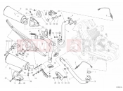 DUCATI 2013 Monster 696 EXHAUST SYSTEM » EXHAUST SYSTEM