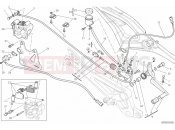 DUCATI 2013 Monster 696 ANNIVERSARY REAR BRAKE SYSTEM » BRAKING SYSTEM
