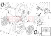 DUCATI Monster 795 ABS WHEELS » FRONT WHEEL
