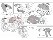 DUCATI 2013 Hypermotard 796 ART KIT » ACCESSORIES