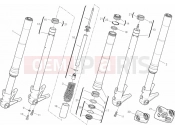 DUCATI 2013 Monster 796 ABS ANNIVERSARY FRONT FORK » FRONT SUSPENSION