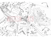 DUCATI 2013 Monster 796 ANNIVERSARY EXHAUST SYSTEM » EXHAUST SYSTEM