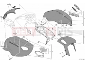 DUCATI 2013 Monster 796 ANNIVERSARY FAIRING » PLASTICS