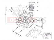 CYLINDER HEAD - Husqvarna TE 449-511 2013