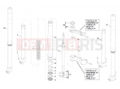 FRONT FORK ASSEMBLY - Husqvarna TE 449-511 2013
