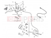 FRONT BRAKE SYSTEM - Husqvarna TE 449-511 2013