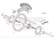 REAR WHEEL - Husqvarna TE 449-511 2013