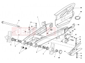REAR SWING ARM - Husqvarna CR 65 2012