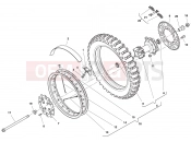 REAR WHEEL - Husqvarna CR 65 2012