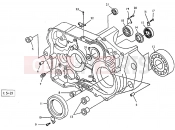 CRANKCASE CARTER R.H. - Husqvarna SMS-TE 610 2006