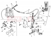 REAR BRAKE SYSTEM - Husqvarna SMS-TE 610 2006