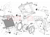 DUCATI 2013 Diavel BRA RADIATOR, WATER,RH » COOLING SYSTEM