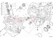 DUCATI 2013 Diavel CROMO HALF-CRANKCASES PAIR » ENGINE CASE