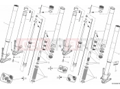 DUCATI 2013 HYPERMOTARD SP FRONT FORK » FRONT SUSPENSION