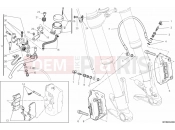 DUCATI 2013 HYPERMOTARD SP FRONT BRAKE SYSTEM » BRAKING SYSTEM