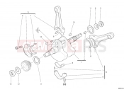 DUCATI Hypermotard 1100 EVO SP CRANKSHAFT » ENGINE CASE